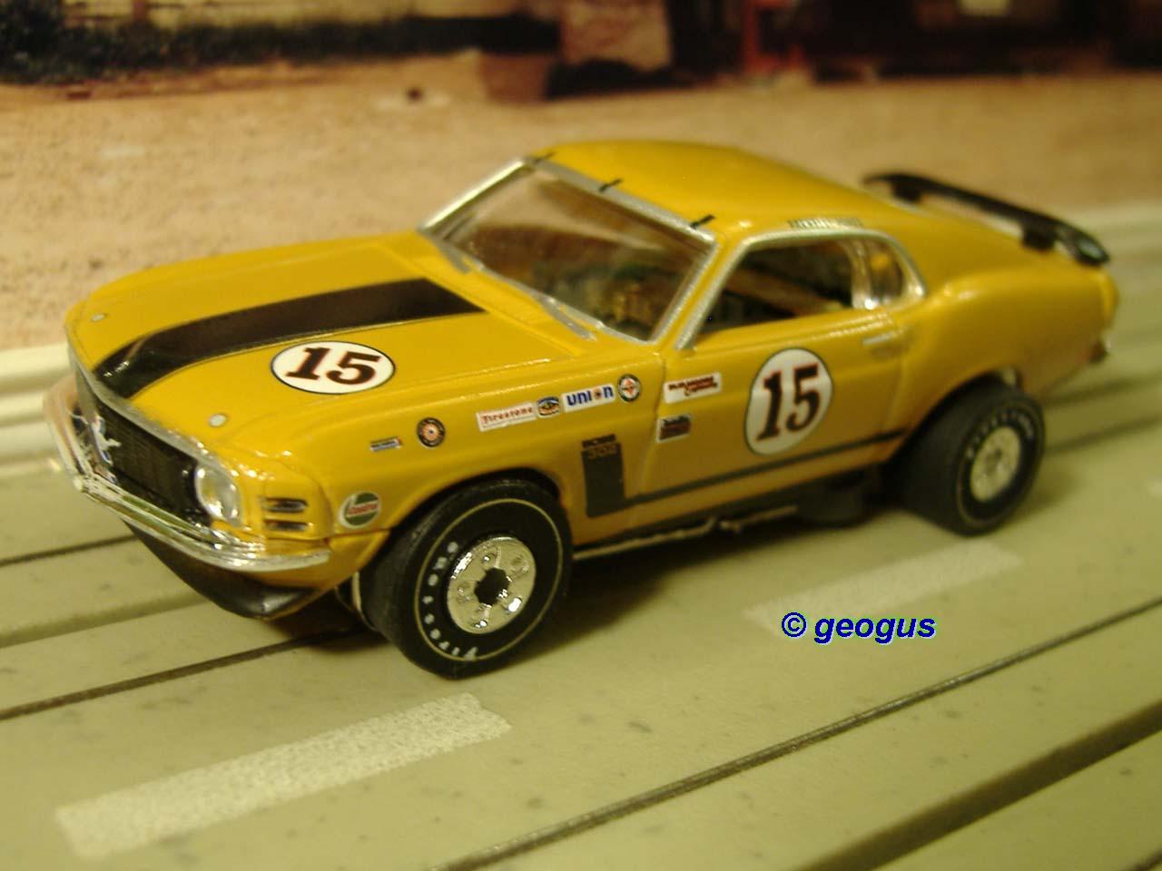Autoworld new thunderjet trans america 1970 ford mustang parnelli jones #15 